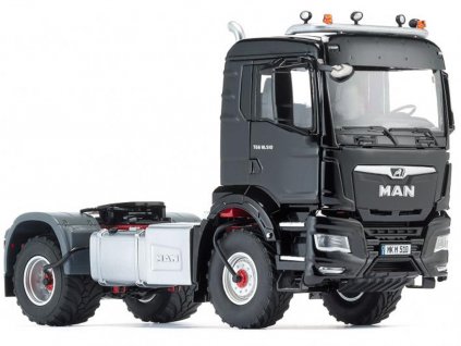 Model Agrotahače MAN TGS 18.510 4x4 černý Wiking