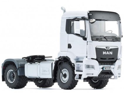 Model Agrotahače MAN TGS 18.510 4x4 bílý Wiking