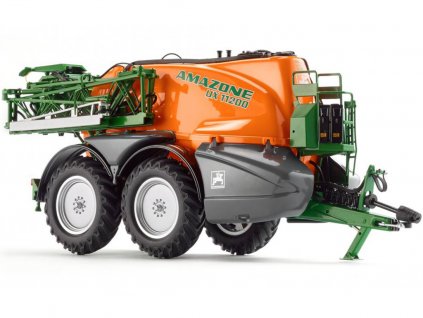 Model taženého postřikovače Amazone UX 11200 Wiking s pohyblivými funkcemi