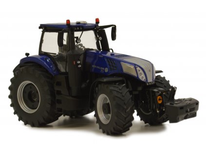 Model traktoru New Holland T8.435 Genesis blue power MarGen 1 32 pohled z boku