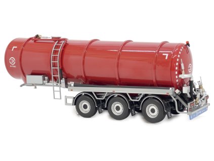Model návěsu cisterna D Tec tank trailer červený MarGe 132