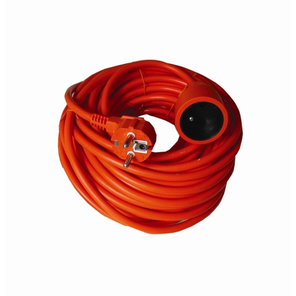 Solight Prodlužovací kabel 20m 3x1mm2, 230V/6A - oranžový