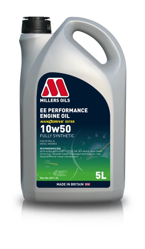 Millers Oils EE PERFORMANCE 10w50 Balení: 5l