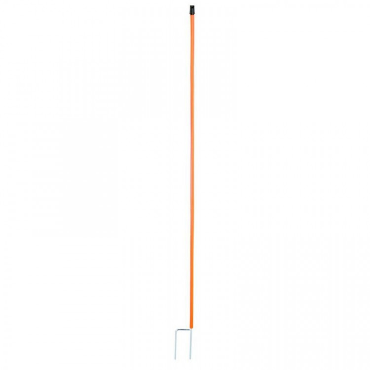 B-FARM Tyčka k síti pro drůbež 112 cm, oranžová Počet hrotů: 2 hroty