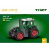 Stavebnice traktoru Fendt 620 Vario 239 dílků Brixies Plus krabice
