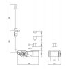 Dvoupístový pneumaticko - hydraulický zvedák SP30-2