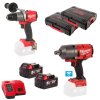 MILWAUKEE 2-dílný set 4933CBT254 - M18FPD2+M18ONEFHIWF34