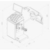 Vyvažovačka kol CB75 2D automat s LCD displejem