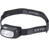 EXTOL LIGHT čelovka 130lm CREE XPG, USB nabíjení, dosvit 40m, 5W CREE XPG LED