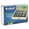 EXTOL CRAFT frézy-sukovníky, do dřeva, sada 5ks, O 15-20-25-30-35mm