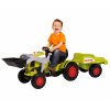 Dětský šlapací Traktor Claas Celtis BIG s vlečkou 5