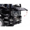 Model Agrotahače MAN TGS 18.510 4x4 černý Wiking vyklápěcí kapota