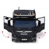 Model Agrotahače MAN TGS 18.510 4x4 černý Wiking vyklápěcí dveře kabiny