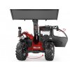 Model teleskopického manipulátoru Manitou MLT 635 Wiking otevíratelné dveře, natáčecí nápravy