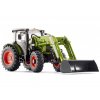 Model traktoru Claas Arion 430 s čelním nakladačem Wiking a mnoha funkcemi