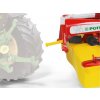 Model čelní sekačky na traktor Pottinger Novacat Wiking připojení do předního závěsu traktoru s funkčním kardanem