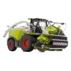 Model řezačky Claas Jaguar 990 s adapterem MarGen 1 32 se složeným adaptérem na kukuřici Orbis 900