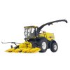Model řezačky New Holland FR650 s kukuřičným adaptérem Marge 132 přední pohled