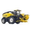 Model řezačky New Holland FR650 s kukuřičným adaptérem Marge 132 Se složeným adaptérem
