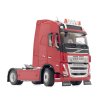 Model tahače Volvo FH5 truck 4x2 Červený Marge 132 přední pohled
