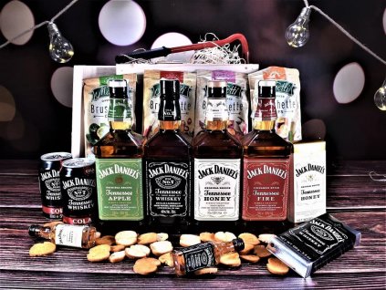 Dárková bedna 4x Jack Daniels