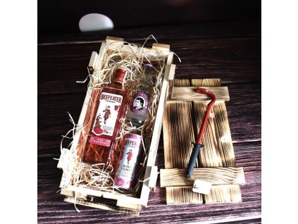 Dárková bedna Gin Beefeater Pink 2