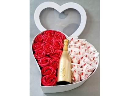 LUXURY ROSES BOX RAFFAELO
