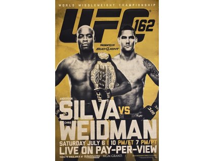 Plakát Silva vs. Weidman