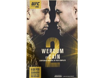 Plakát Werdum vs. Caín