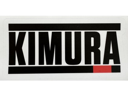 Samolepka na auto Kimura (Barva Černá na bílé)