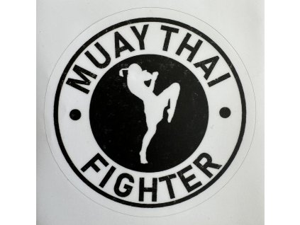 513 samolepka na auto muay thai