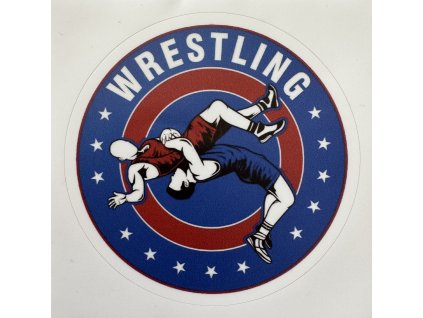 516 samolepka na auto wrestling
