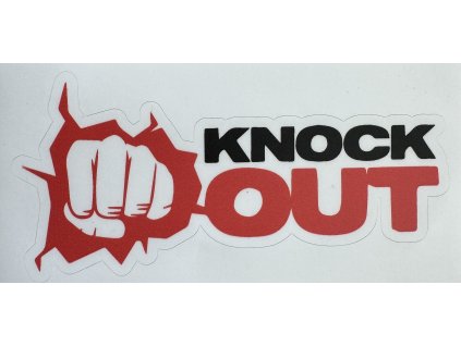 525 samolepka na auto knock out