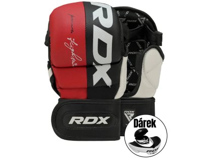RDX MMA Rukavice Rex T6 Plus Červené