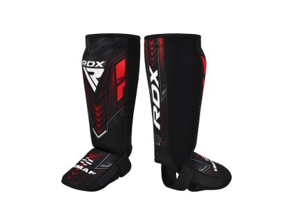 RDX IMMAF Neoprenové chrániče holení červené (Barva Červená, Velikost XL)