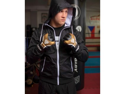 Šusťáková bunda MMA (Barva Černá, Velikost XXL)