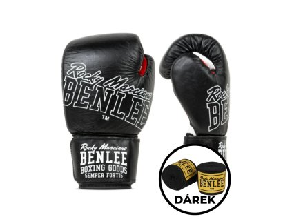 Benlee ROCKLAND – kožené boxerské rukavice (Velikost 16 oz)