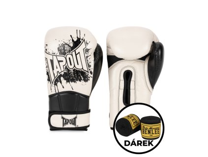 Tapout BANDINI – kožené boxerské rukavice (Velikost 14 oz)