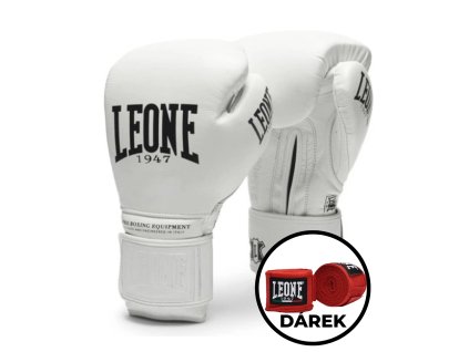 Leone THE GREATEST – kožené boxerské rukavice (Velikost 16 oz)