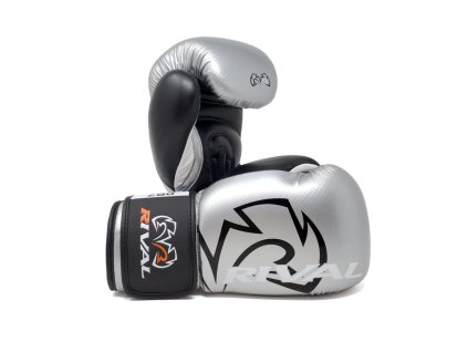 Rival RB7 Fitness Plus - pytlové rukavice-stříbrné (Velikost XL)