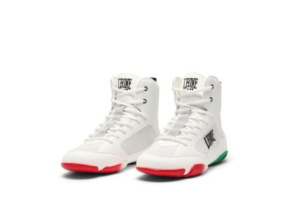 Boxerske boty Leone Premium bile italske 4