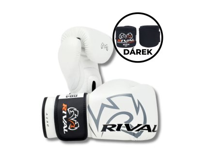 Pytlové rukavice Rival RB4 Aero bílé (Velikost XL)