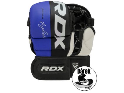 RDX MMA Rukavice Rex T6 Plus Modré