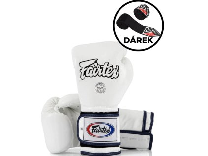 Fairtex Heavy Hitter BGV9 Mexican Style – boxerské rukavice bílé