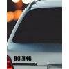Samolepka na auto BOXING (Barva Černá)
