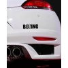 Samolepka na auto BOXING (Barva Černá)