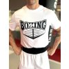 Bavlněné triko Boxing Ring (Barva Černá, Velikost XL)