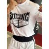 Bavlněné triko Boxing Ring (Barva Černá, Velikost XL)