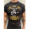 Rashguard Never Give Up (Barva Černá, Velikost XXL)