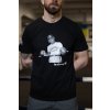 Bavlněné triko Muhammad Ali (Barva Černá, Velikost XXXL)